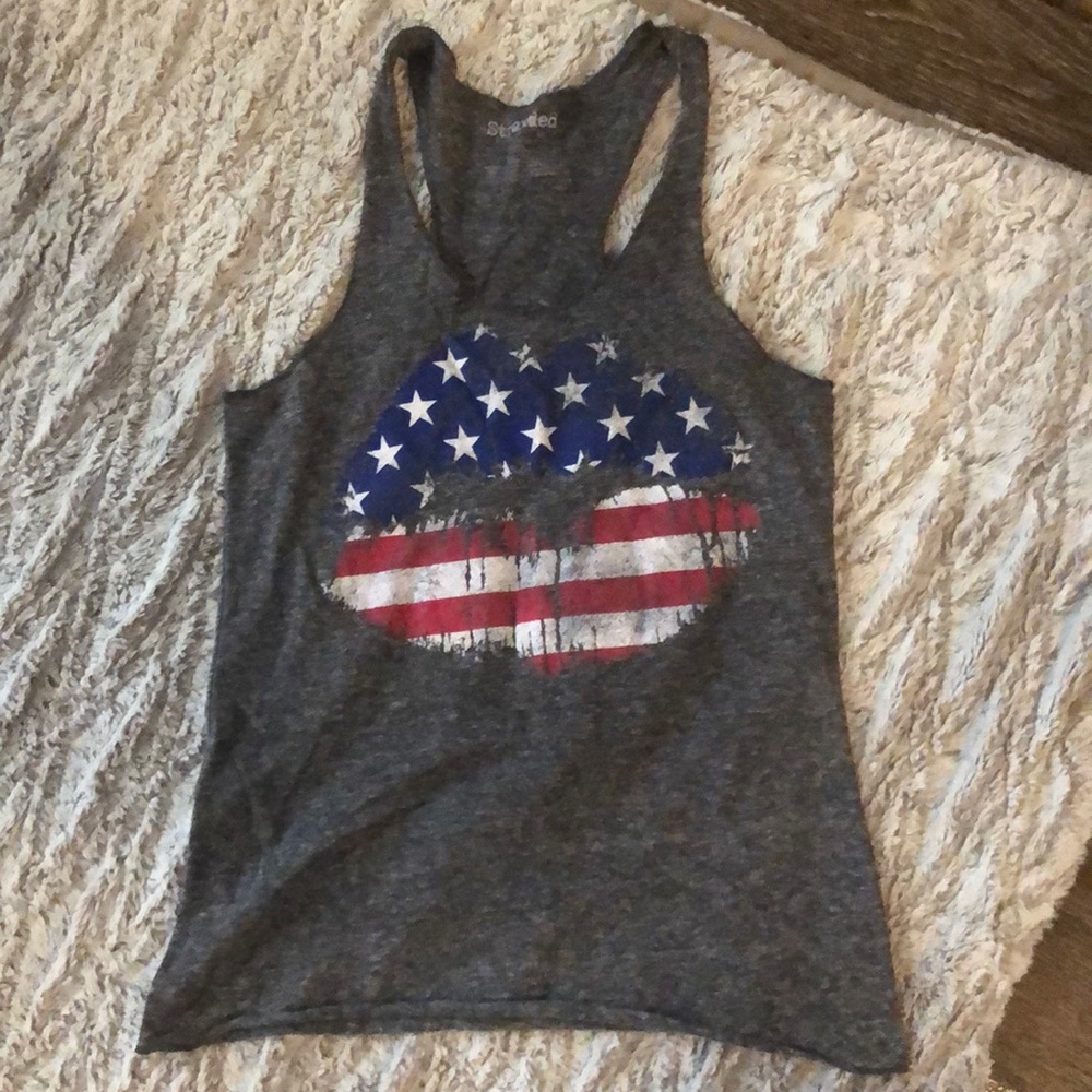 Racer back tank top
